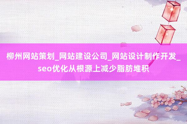 柳州网站策划_网站建设公司_网站设计制作开发_seo优化从根源上减少脂肪堆积